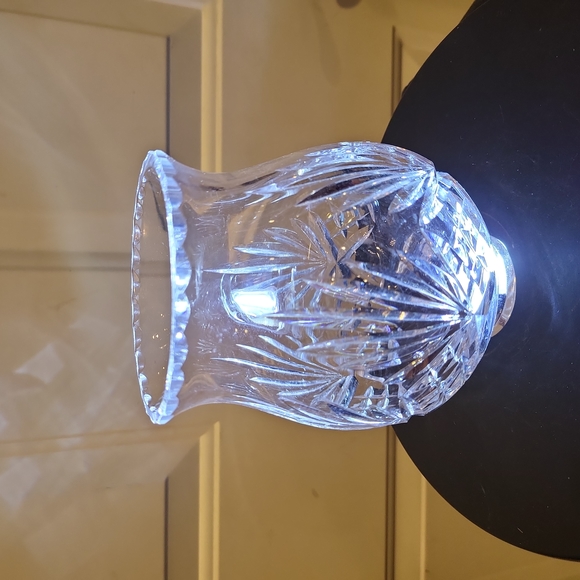 Other - Crystal Lismore Style Candle Holder Cover No Base 6"